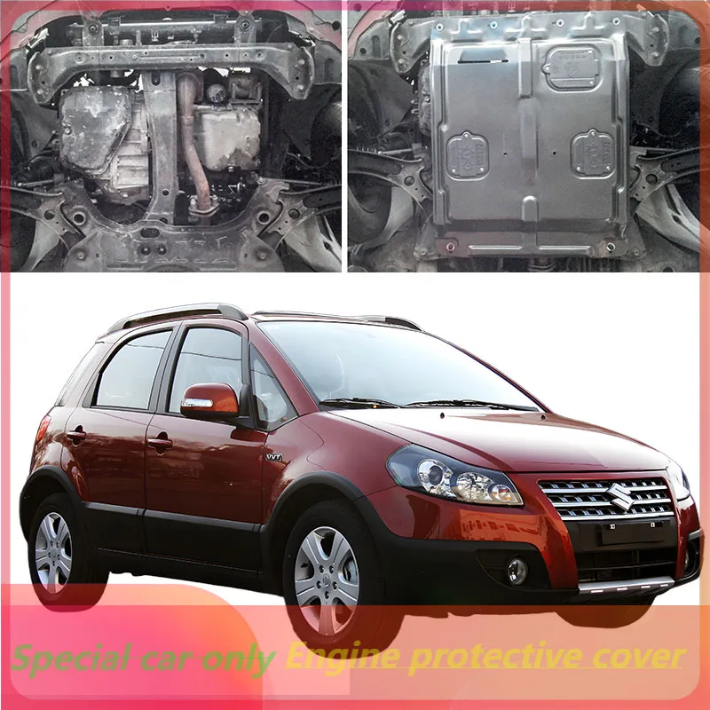 

Higher Quality For SUZUKI RUIQI SX4 2009-2017 Under Engine Guard Splash Shield Mud Fender Cover Plate Fender Mudguard Protector