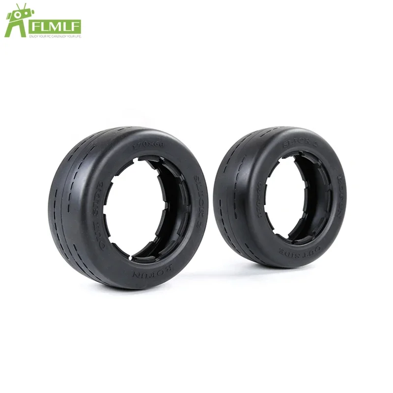 Achter of Voor Slick Wiel Banden Skin Kit Gen.2 Fit voor 1/5 HPI ROFUN BAHA ROVAN KM BAJA 5B SS Rc Auto Speelgoed Games Onderdelen