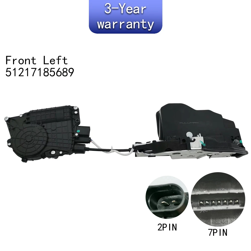 

Door Lock Actuator Soft Close Doors Front Left For BMW 5 Series 2009-2016 7 Series 2007-2015 51217185689