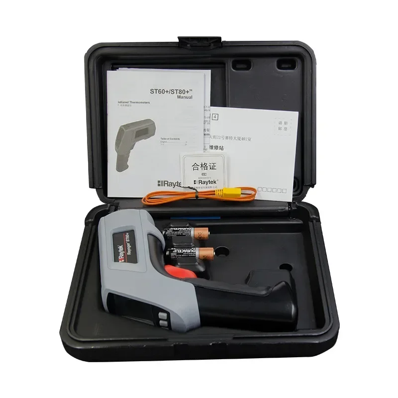 

Raytek MT6CH infrared thermometer temperature gun ST60+high-precision industrial temperature gun ST80+