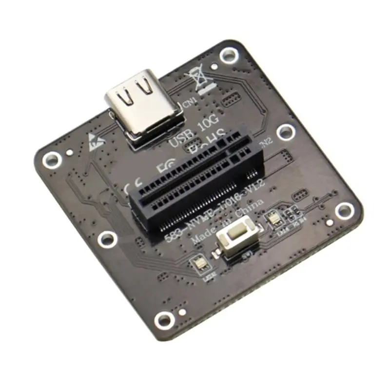 

Адаптер-конвертер для тестирования NVMe SSD, корпус M.2 RTL9210B M Key для 2230 2242 2260 2280 - USB 3.1 10Gbps Type-C для конвертации