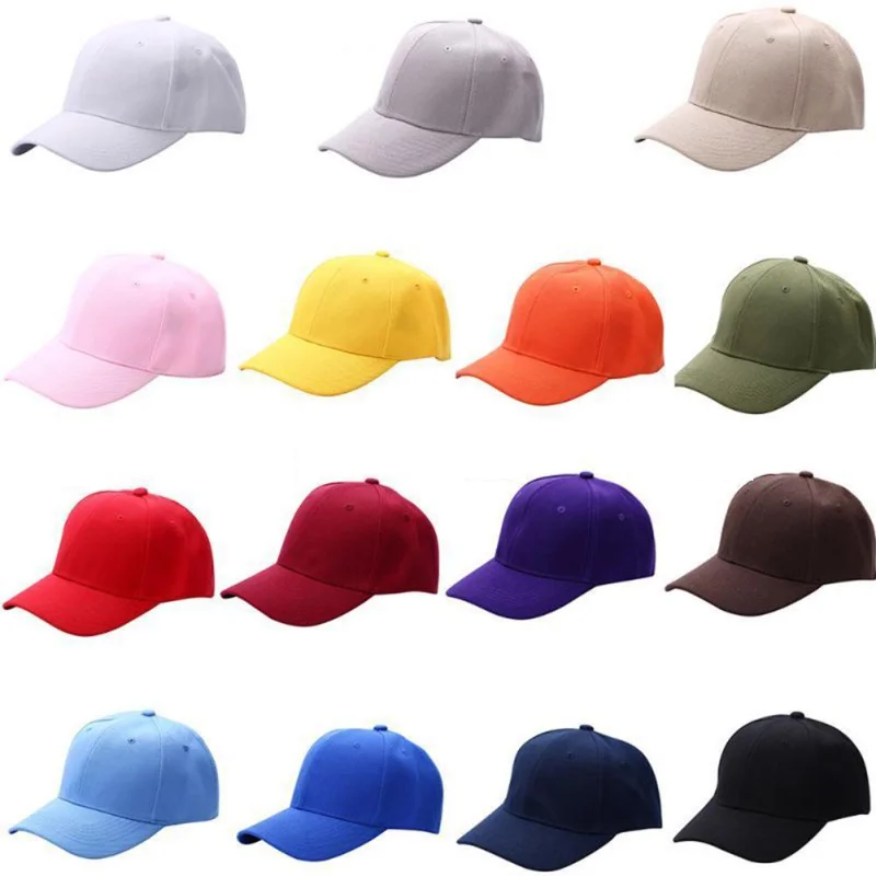 

Women Men Hat Curved Sun Visor Light Board Solid Color Baseball Cap Men Cap Outdoor Sun Hat Adjustable Wholesale Baseball Cap