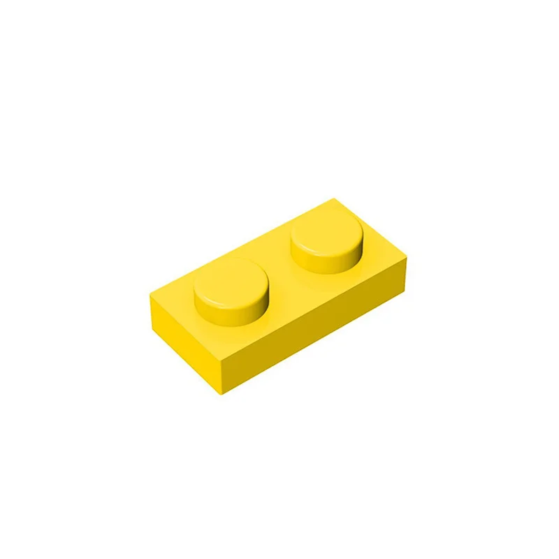 200pcs MOC 3023 Plate 1 x 2 High-tech Compatible Bricks DIY Assmble Building Blocks Particle Kid Puzzle Brain Toy Gift