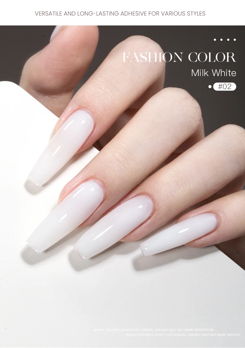 AS Schmerzfreies Natürliches Aufbaugel für Nägel TPO-Frei Selbstnivellierendes Gel für Nagelverlängerung Rosa Lack UV-LED-Gel – Detail 6