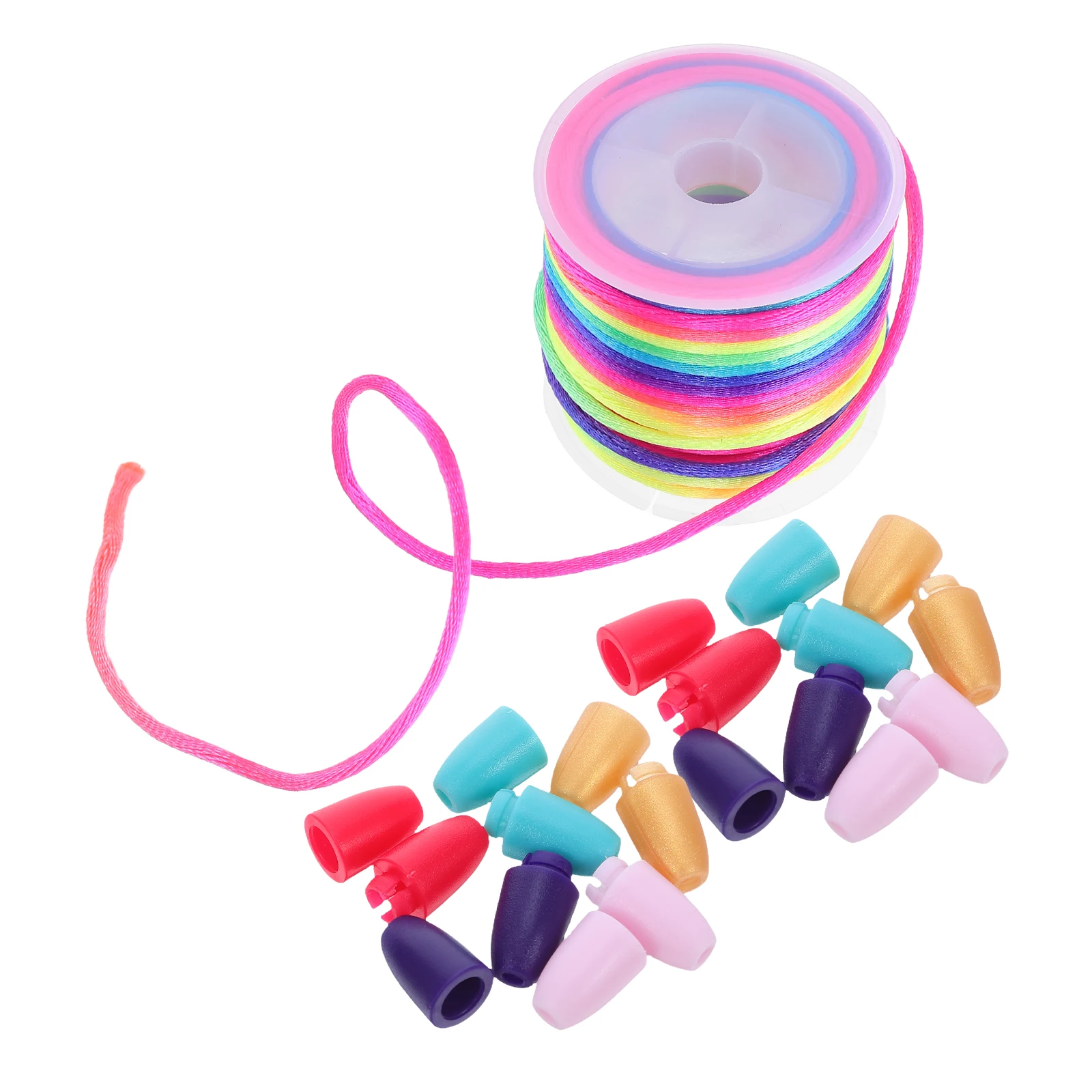 

Removable Safety Buckle Breakaway Lanyard for Necklaces Barrel Connectors Jewelry Making Clasp Bead Clasps Cord End Bracelet