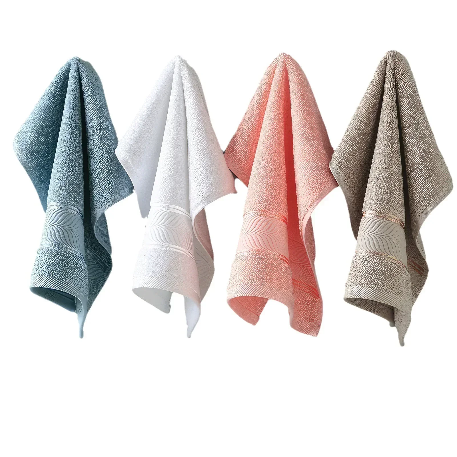 Coffrets cadeaux en coton pour serviettes, serviettes de bain, serviettes pour le visage