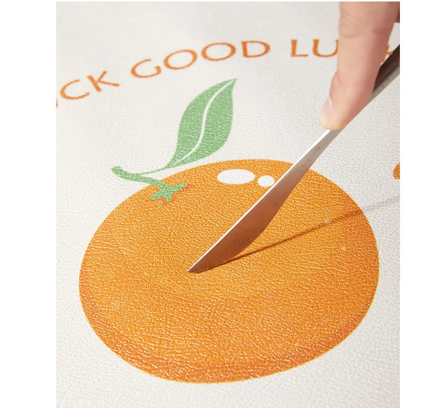 Waterproof Oil Insulation Table Mat, PVC Tablecloth, Washless, Non-Slip, Light Luxury, High-Grade Coffee Table Mat