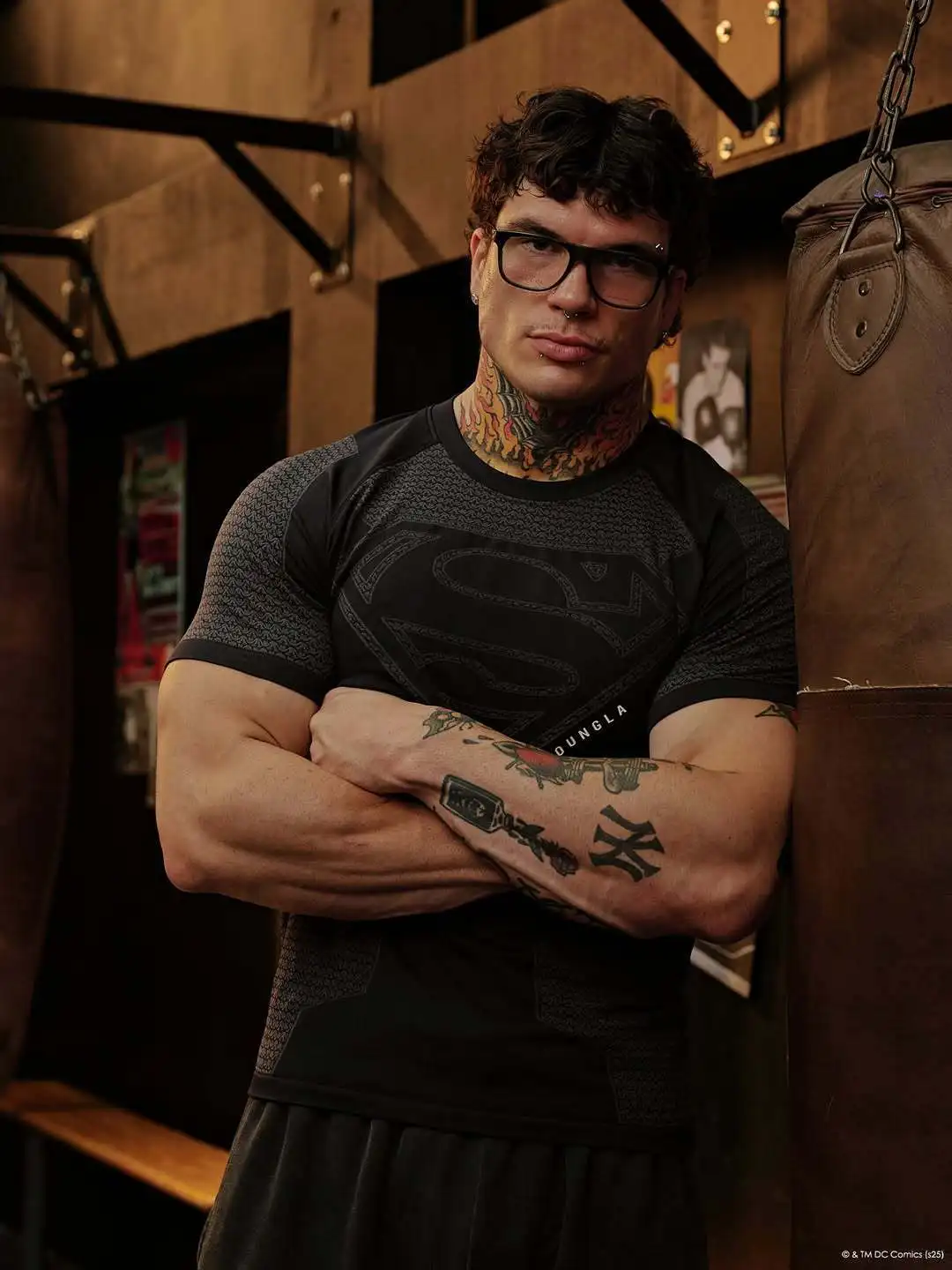 2026 Training Quick Dry Tight Short Sleeves Shirt Bodybuilding compress Fitness Tee Tops men Clothing Men Running Sports T-shirt