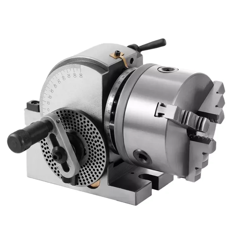

4Inch/5Inch/6Inch/8Inch BS-0 Precision Dividing Head With 5" 3-jaw Chuck & Tailstock