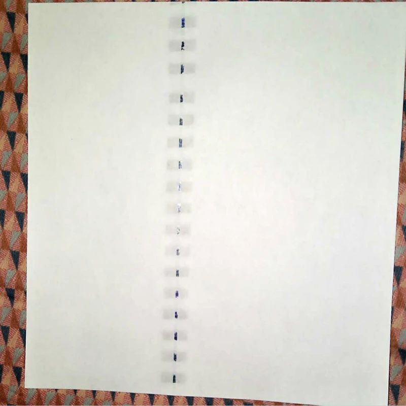 90g A4 Security Paper Cotton Hemp Silver Safety Thread Security Paper Report Qualified Ticket Office Contract Printing Papier