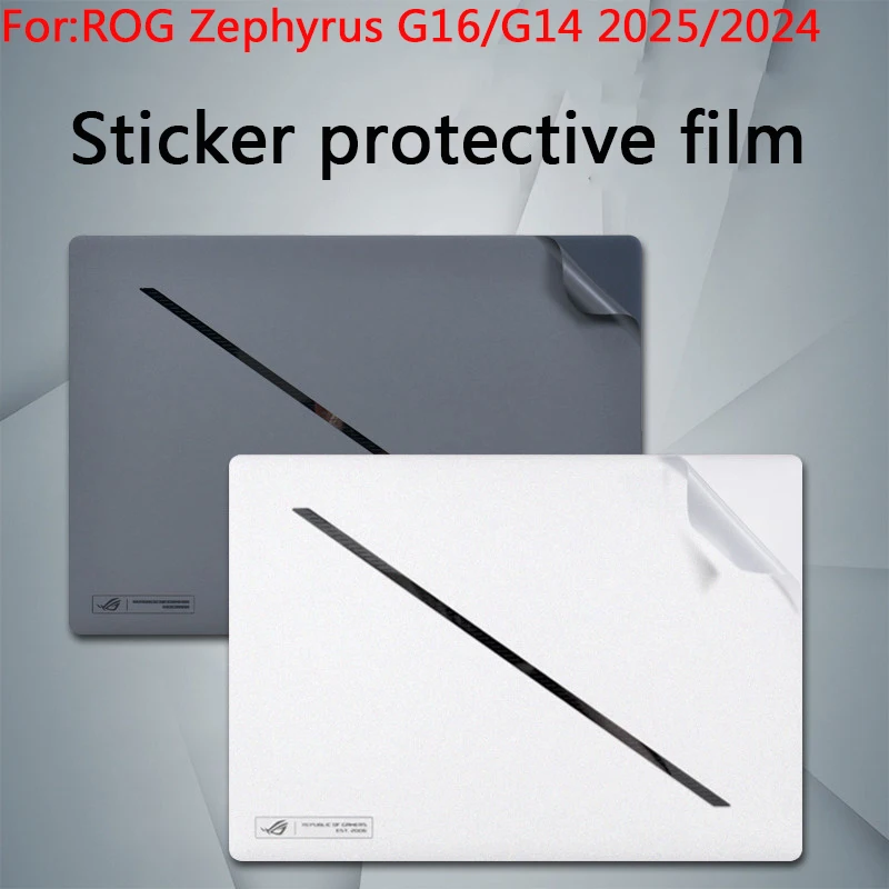 For New ROG Zephyrus G16 2025 GA605KH/GA605KM sticker protective film Zephyrus G14 2025/2024 computer shell film fuselage film
