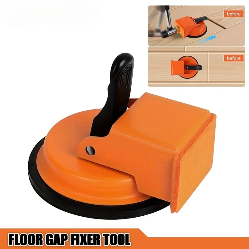 Floor Gap Repair Tool, Strong Suction Cup, Household Floor Joint Tool, Suitable for Solid Wood, Tile, Pvc Flooring Installation