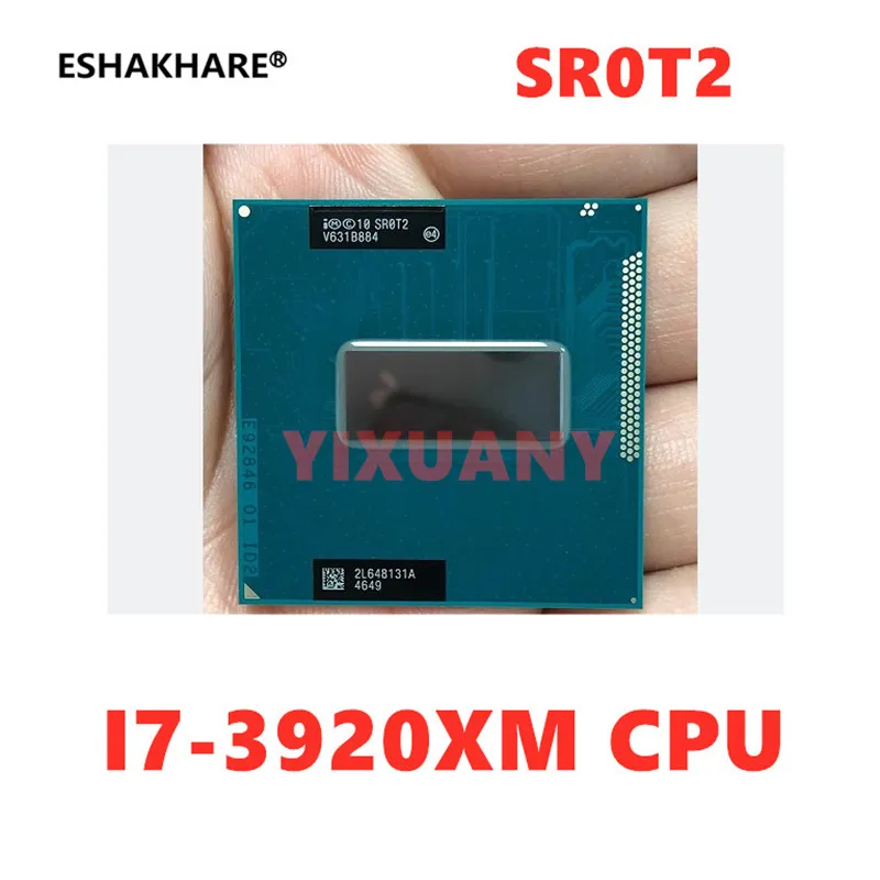 Original Intel CPU I7-3920xM SR0T2 I7 3920XM SROT2 2.9G-3.8G/8M 100 test OK