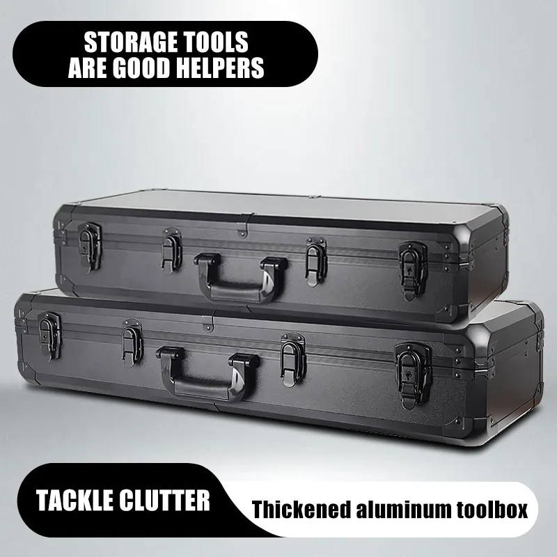 Durable&Portable Aluminum ToolBox–Easy Carry Case with Secure Lock&Organizational Compartments for Hassle-Free Tool Storage