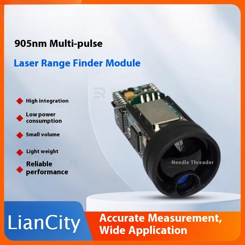 LRF1200A1 Laser Range Finder Module 905nm Infrared High Accuracy Outdoor Distance Height Speed Measurement