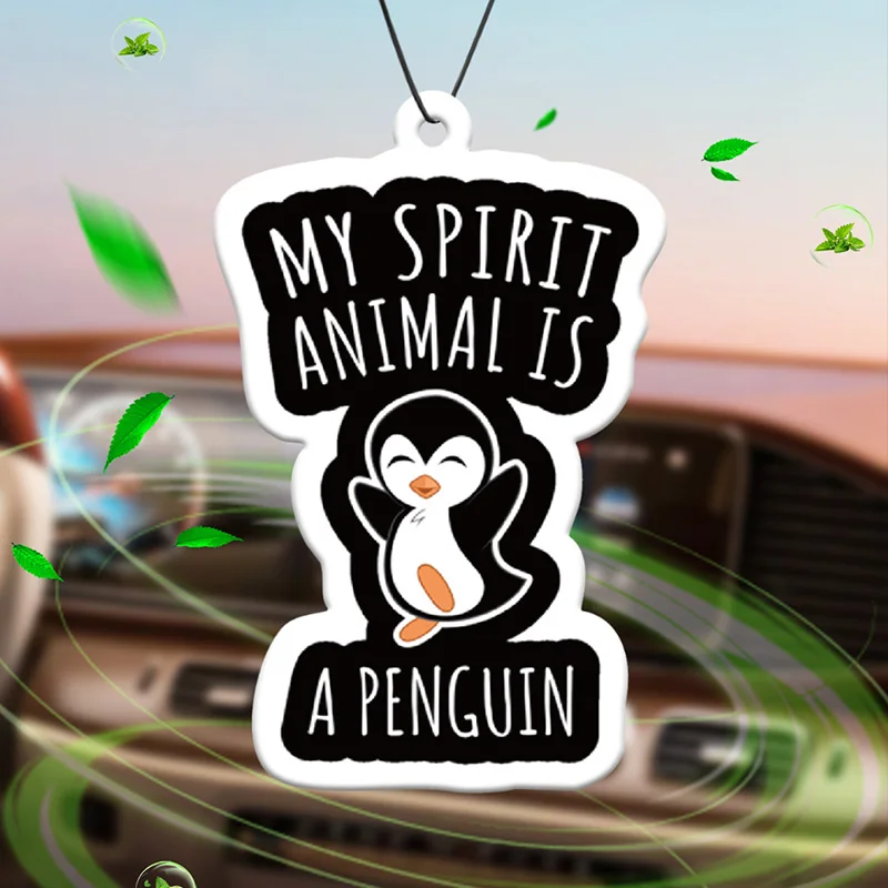 Penguin Special Edition Cologne (4711 Special Edition, Classic for Both Men and Women) Unisex Car Fragrance and Non-Toxic Air Freshener |   Natural Essential Oils and Aromatherapy Scent Tablets (Noroili/Grapefruit/Cedar) |   Hanging Type and Dual-Purpose with Vent Clip |   Long-Lasting Fragrance for 60-90 Days |   Deodorize and Purify the Air |   Suitable for Use in Cars, Homes, Wardrobes, and Bathrooms. |   Cartoon Animation Design |   Same as the Store.
