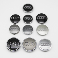 4pcs 60mm 61mm 68mm 69mm Car Styling Car Wheel Center Hub Cap Covers Badge For RS3 RS5 RS6 RS7 S3 S4 S5 S6 S7 A4L A3 A4 A5 A6 A7
