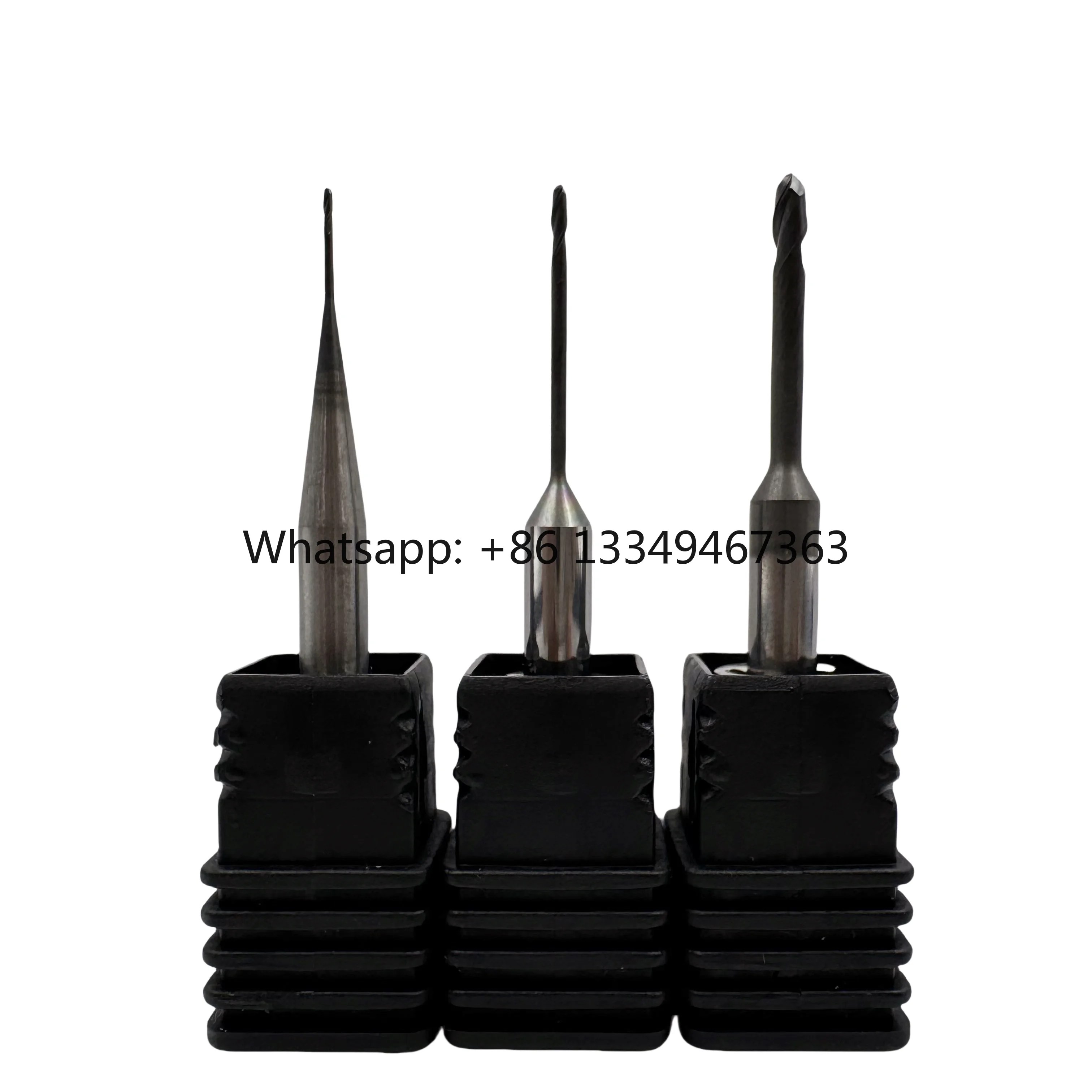 Dental Drill Bits for Dental Laboratories, Suitable for Zirconia Engraving and Milling Machine CAD/CAM End Mills