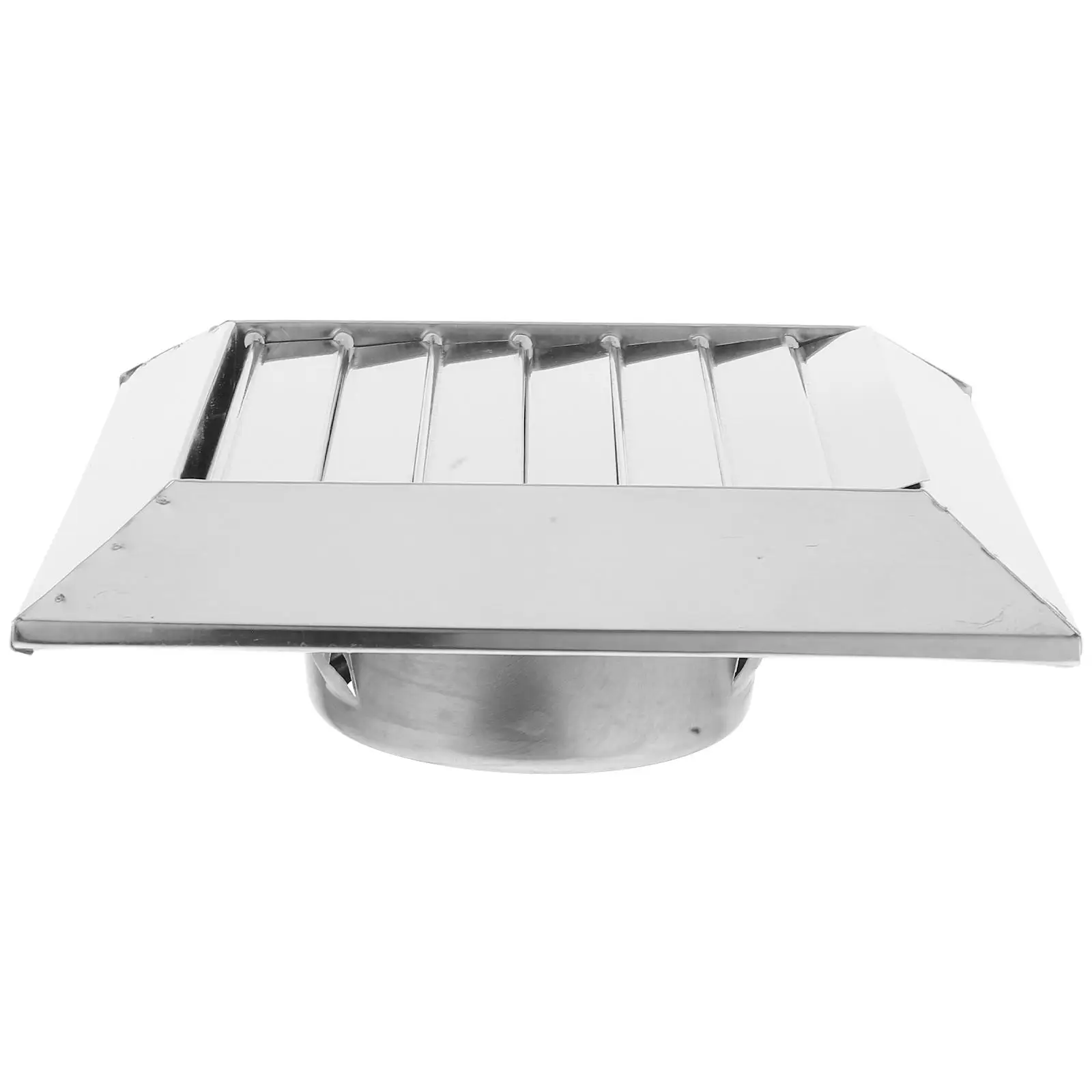 

Stainless Steel Grille Adjustable Louvered Ventilation Outlet 7 5cm Round Wall Air Exhaust Cover Kitchen Smoke Filtration Dryer