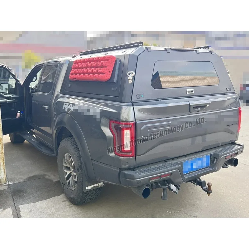 العلامة التجارية الجديدة تعديل اكسسوارات السيارات الخارجية شاحنة صغيرة المظلة شاحنة بيك اب القبعات العالية الصلبة تستخدم ل d F-150 F150 Rapto #5