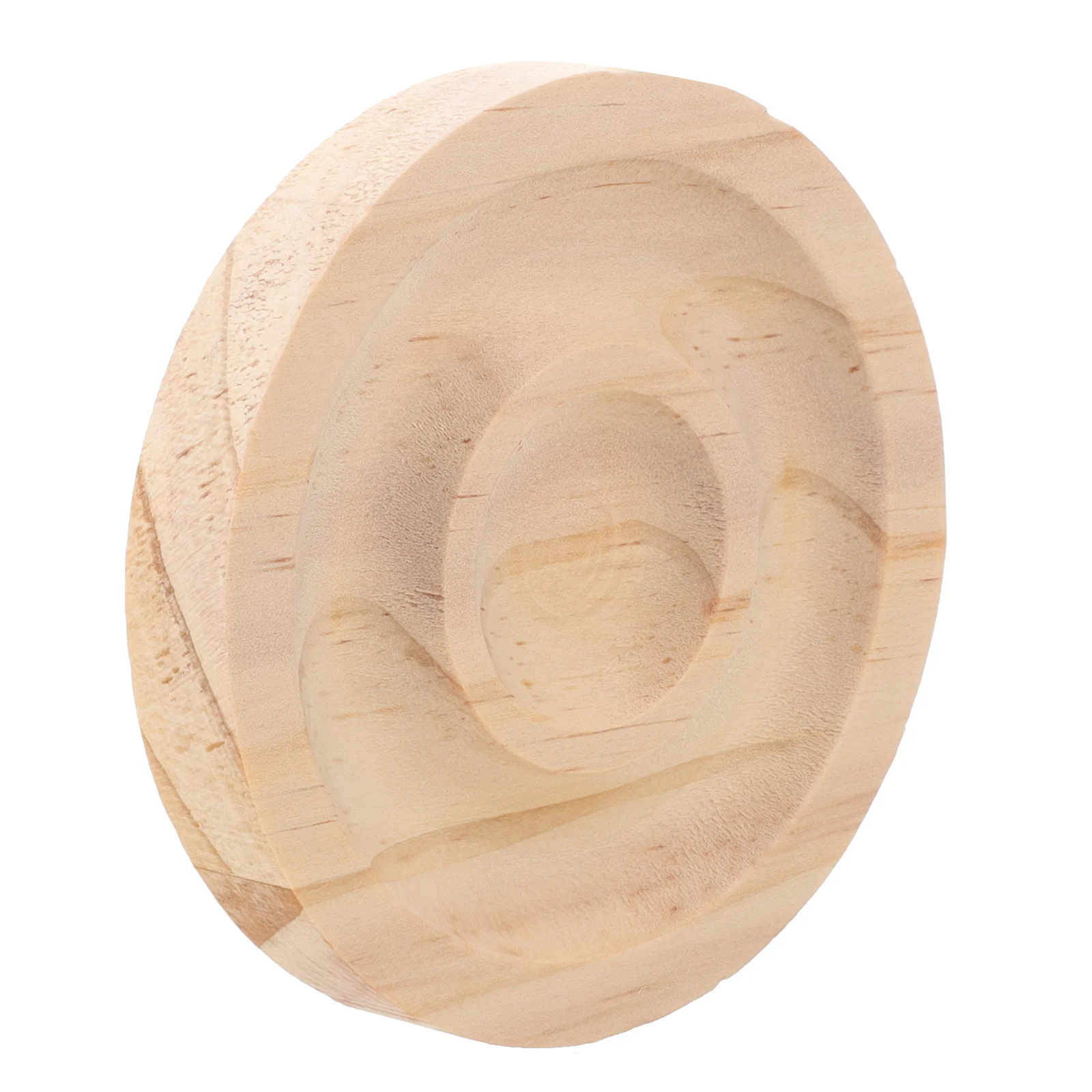 

Wooden Bracelet Display Tray Jewelry Organizer Plate Round Delicate Color Safe Material Desktop Decor Gift Choice