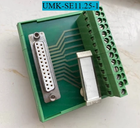 

Terminal block UMK-SE11.25-1. Functionally intact, tested OK