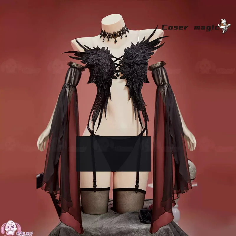 

Костюм для косплея Dark Fallen Angel на Хэллоуин - готический комплект для косплея Darkness