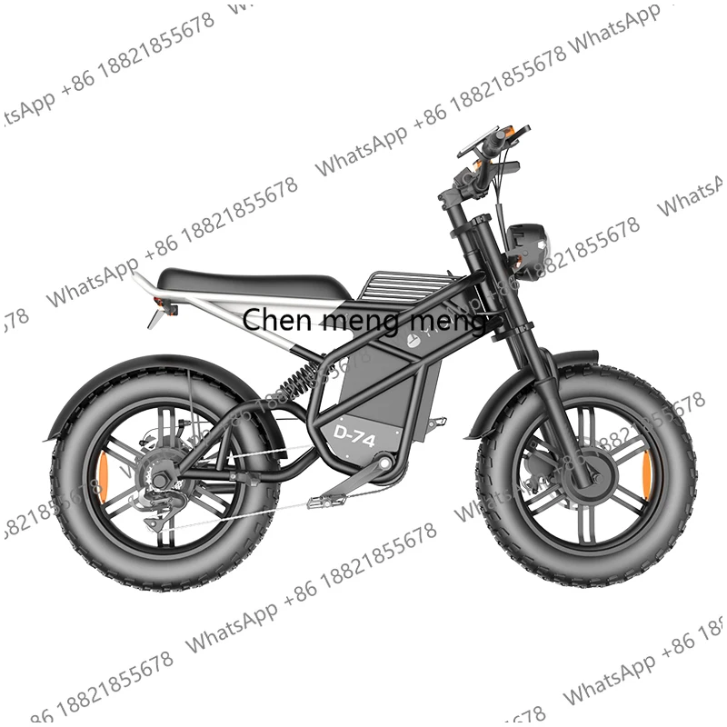 20 Inch Electric Bike Fat Tire Electric Bicycle Ebike Mtb Full Suspension Electric Bike 1000w 2000W