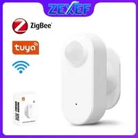 ZEXEF Zigbee3.0 intelligent radar 2.4GHz MMWAVE wireless human body presence PIR sensor remote monitoring alarm