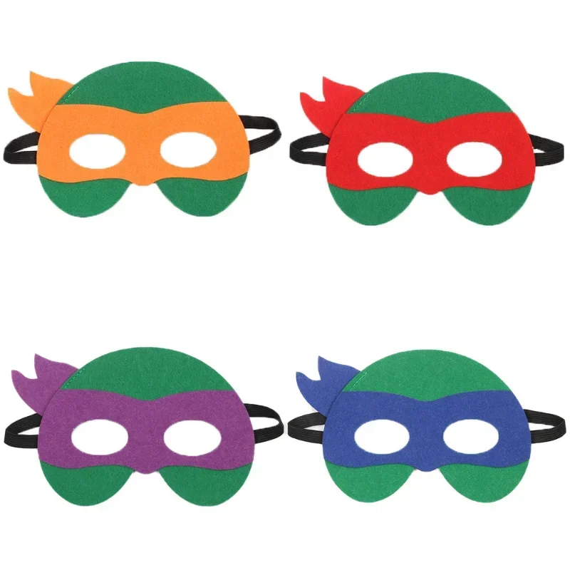 في سن المراهقة سلاحف النينجا TMNT أقنعة الأطفال الكرتون أنيمي حفلة عيد ميلاد زينة ألعاب الهالوماس أقنعة بيبي بوي جديد