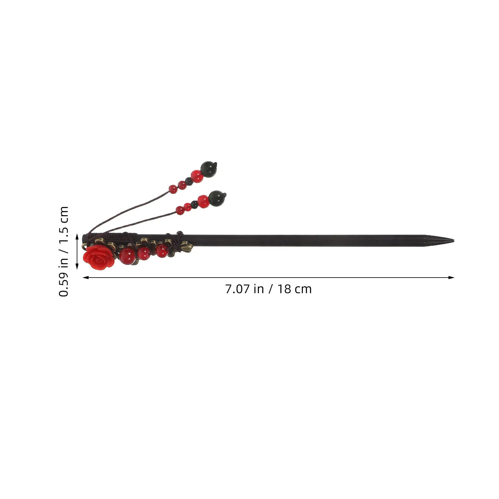 2 Pcs Chinese-style Hair Fork Bun Maker Asian Chopsticks Holder Accessories Hairpin