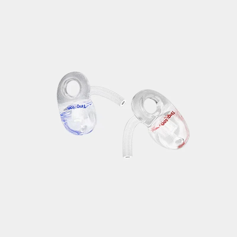 New Hard Ear with Tube Connector for BTE Hearing Aid Manufacturing Accessories for Male/Female