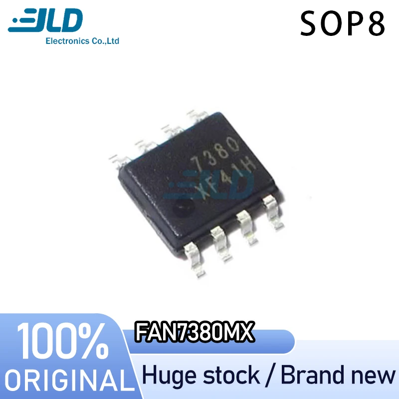 (10-20piece) 100% New FAN7380MX SOP8 Chipset Professional one-stop ordering  Adequate stock Chip Electronics