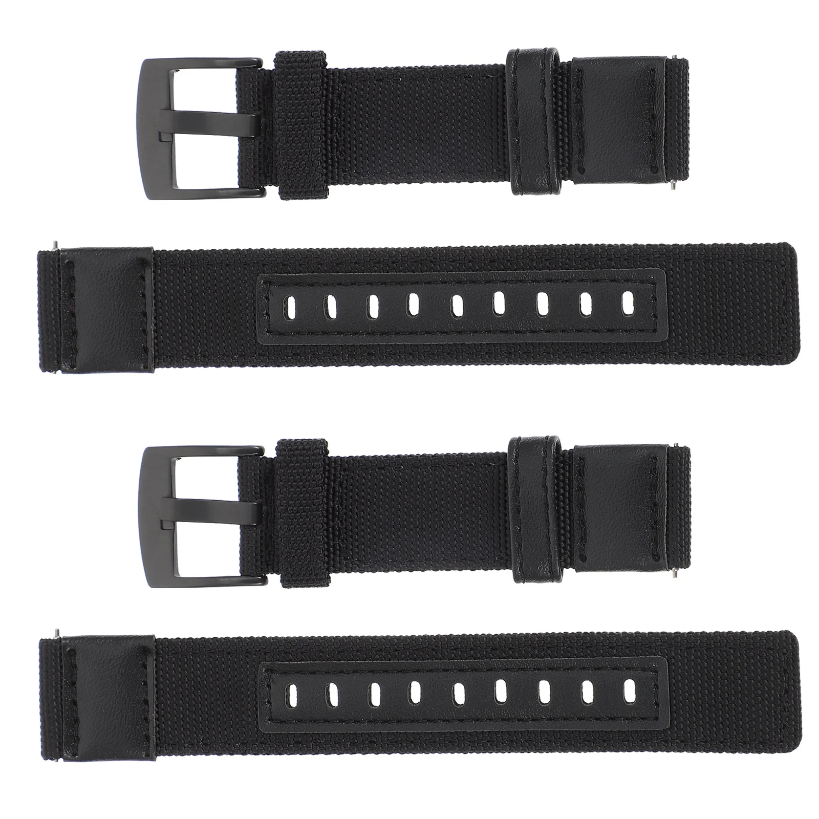 

2Pcs Nylon Wrist Strap Replaceable Watch Band Durable Comfortable Nylon Wrist Straps Replaceable Watch Band