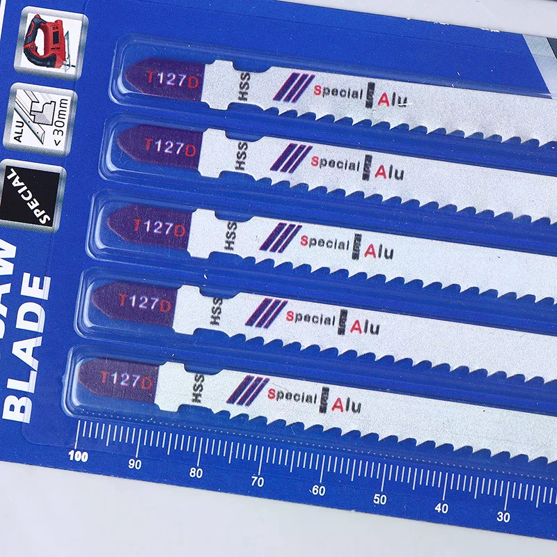 1pc/1set Double-Sided Jigsaw Blades For Efficient Curved Cutting, Wood & Plastic Saber Saw Blades Set