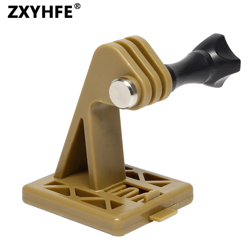 ZXYHFE Camping Helmet Specify Adapter for Sports Camera CS Wargame Shooting Equipment Travel Hiking Outdoor Accessories