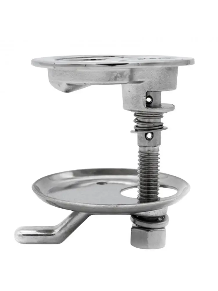 Loquet à came pour bateau en acier inoxydable 316, 2 pouces, avec plaque arrière lourde