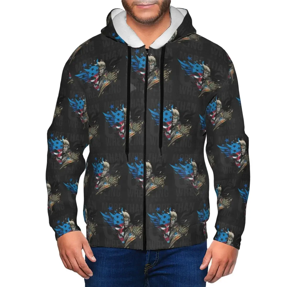 

In The Ring Cody Rhodes American Nightmare Zipper Hoodies Harajuku Pullover Autumn Winter Men Women Sweatshirts Long Sleeve Tops