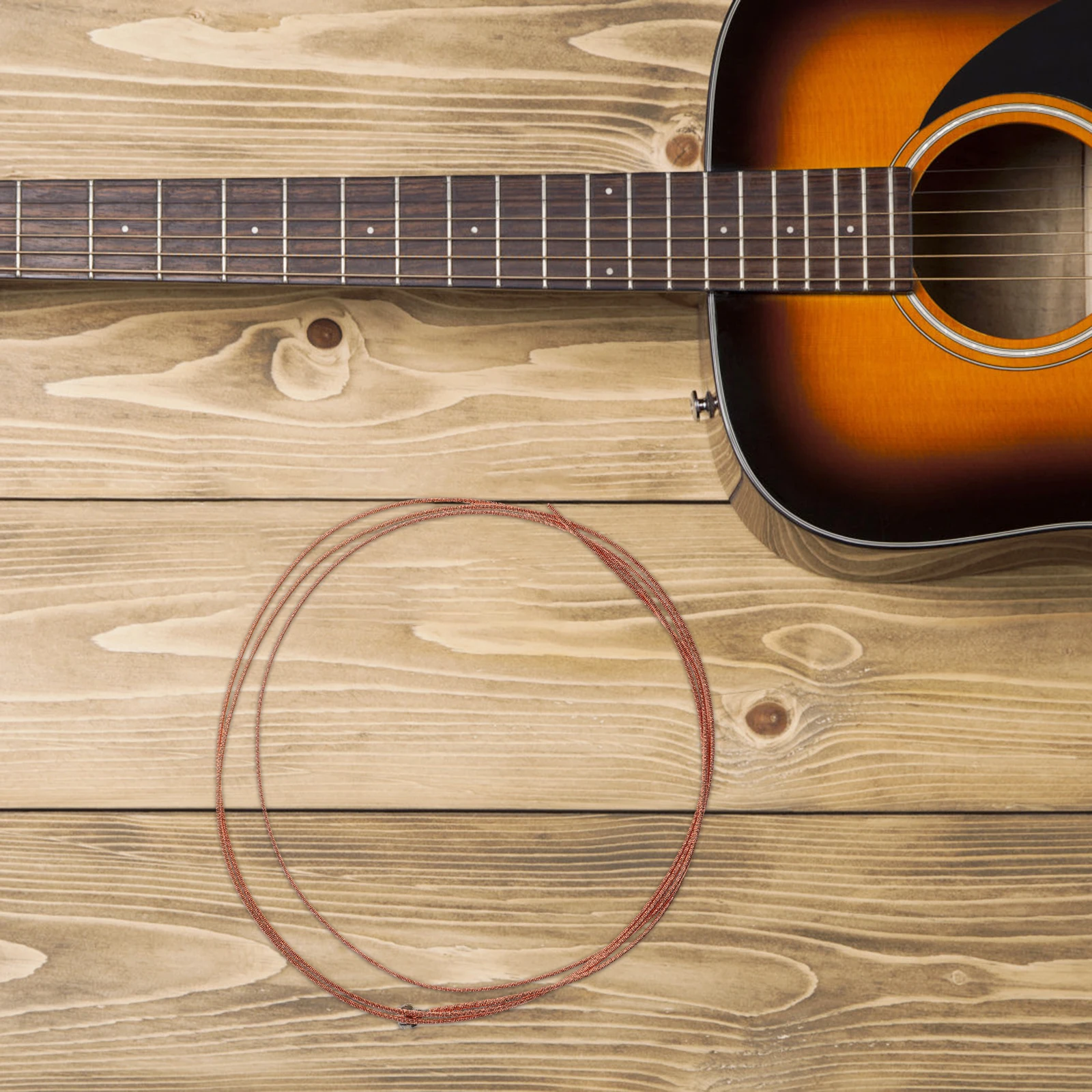 

Acoustic Guitar Strings Replacement Steel Folk Guitar String Set For Maintenance Repair Accessories Individual Single