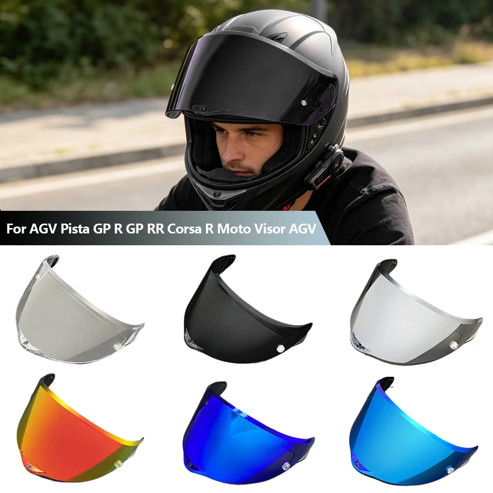 PISTA/CORSA/GPRR対応 交換レンズ強化シールド バイザーピンク色 agv