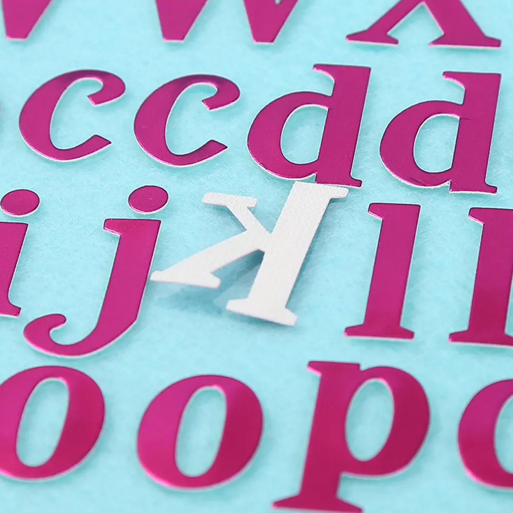 

10Pcs Colorful Letter Stickers Premium Paper Alphabet Stickers Peel and Stick No Glue Needed for Greeting Cards Home Decor Craft