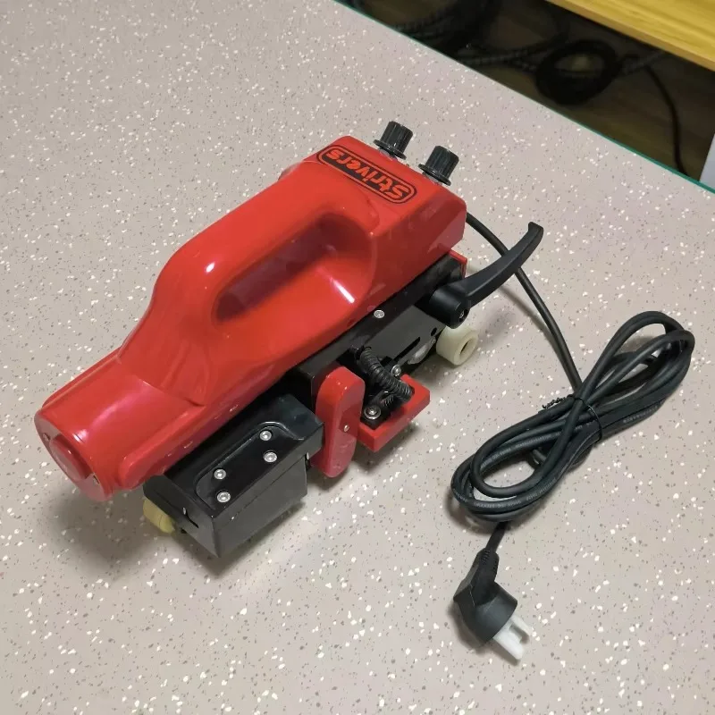 ST-800 Hot Wedge Welding Machine HDPE Liner Welding Machine HDPE Sheet Plastic Pond Liner Welder PVC Repairing Welding Machine