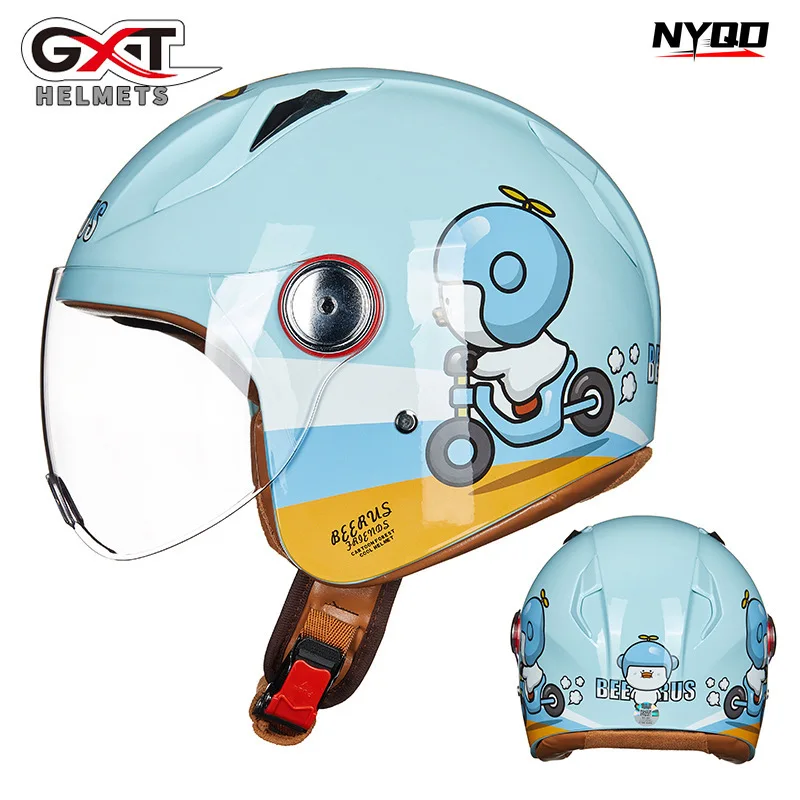 

Child Motorcycle Helmet Motos Protective Safety Helmets for Kids 2~8 Years Old Child Motocross Scooter Sports Helmet casco moto