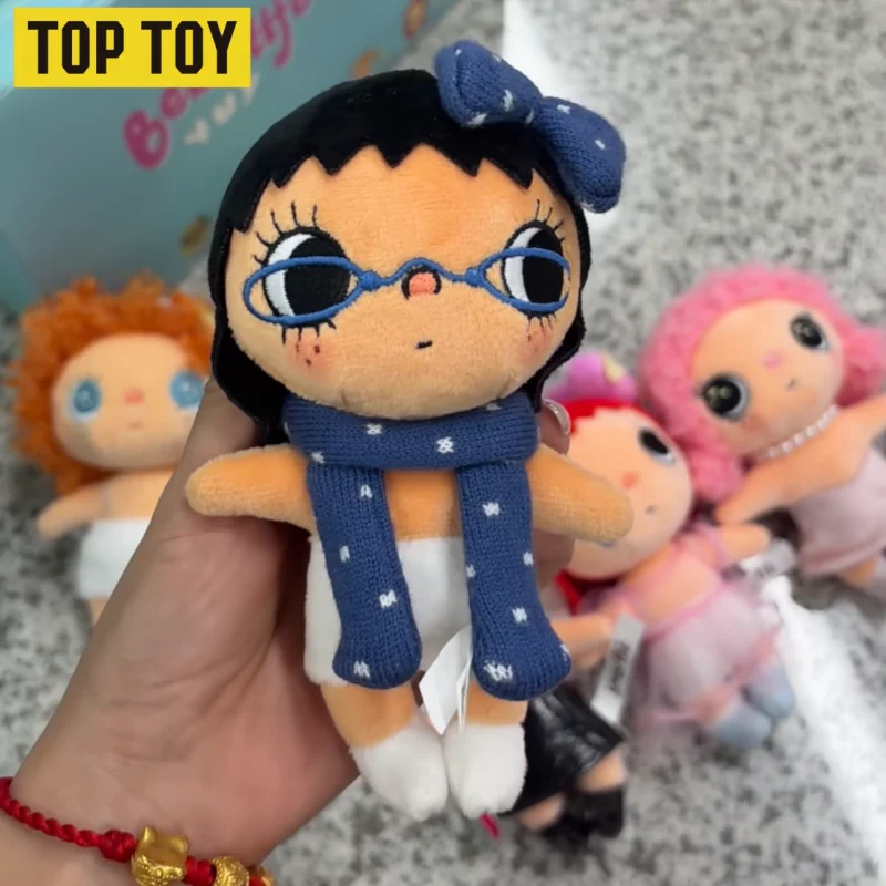 Toptoy YUY Beautiful Girl Plush Doll Blind Box Keychain Hanging Ornament Trendy Collectible Toy For Collectors