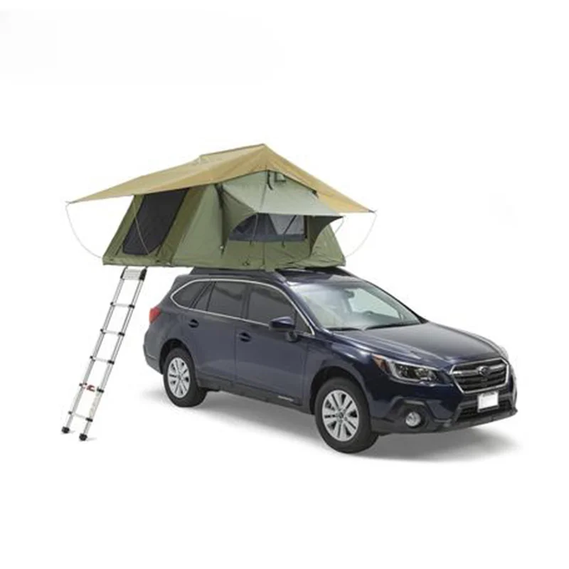 Outdoor camping folding hard aluminum roof tent auto   top 