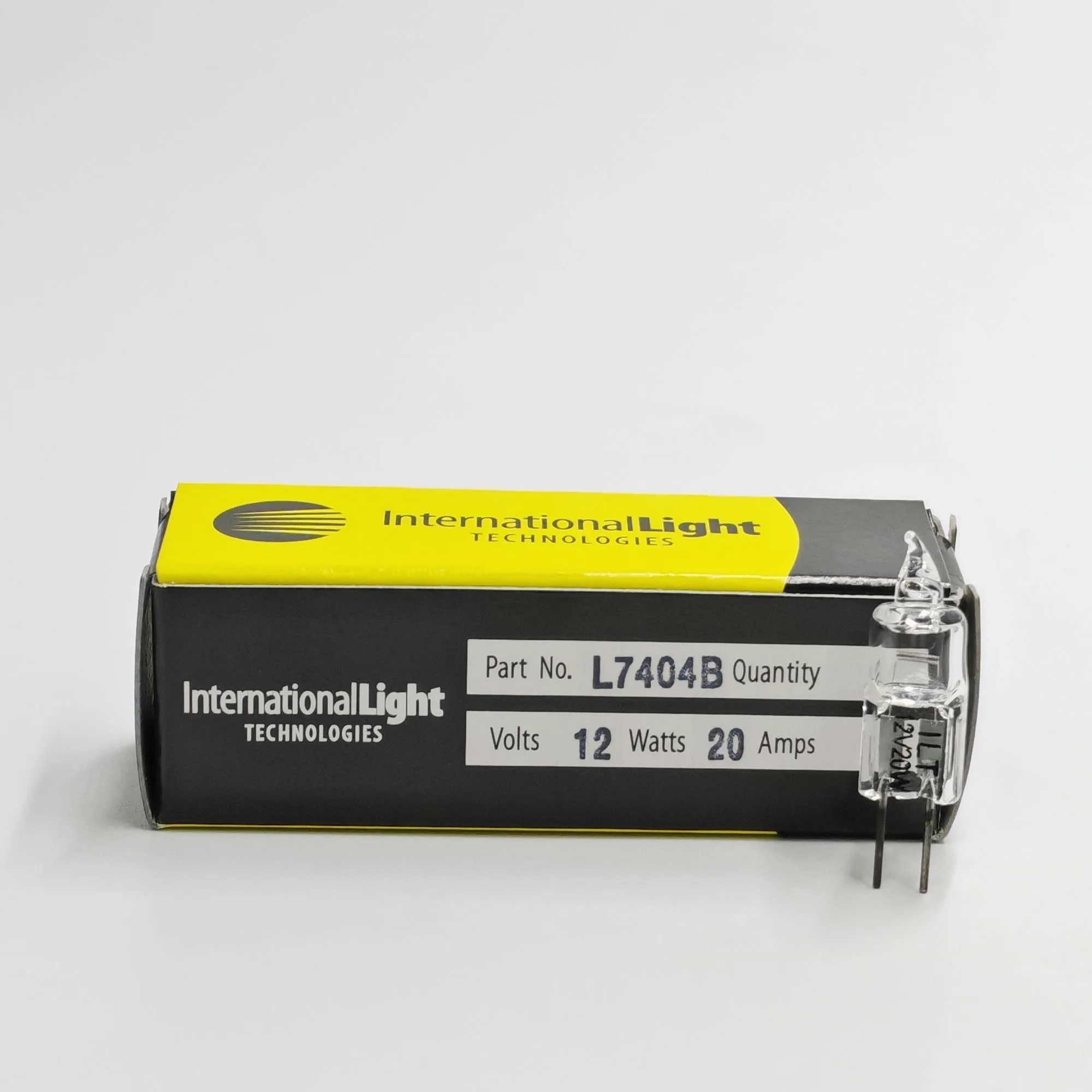 

ILT L7404B 12V20W G4 Japan tungsten halogen lamp,Vital Micro Microlab chemistry analyzer,L7404B 12V 20W 2000 hours spare bulb