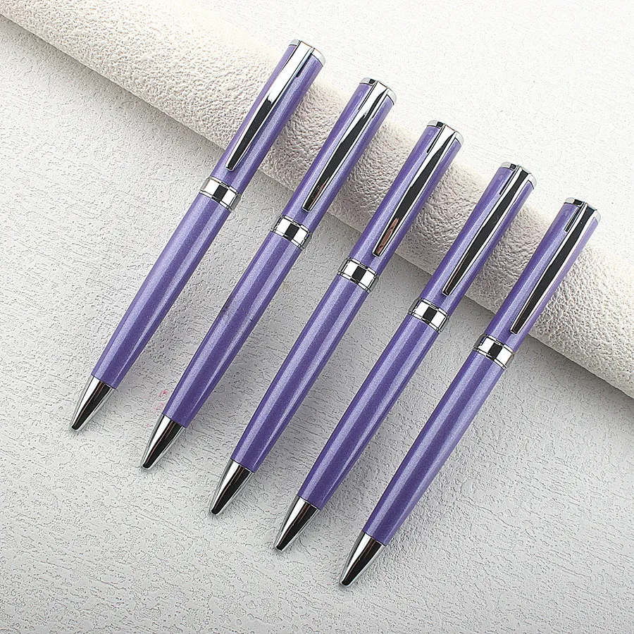 

5 PCS Executive Premium Creative Metal Ballpoint Pen,Ideal for Souvenir Wedding,Birthday & Festival Gift,Graduation Gift