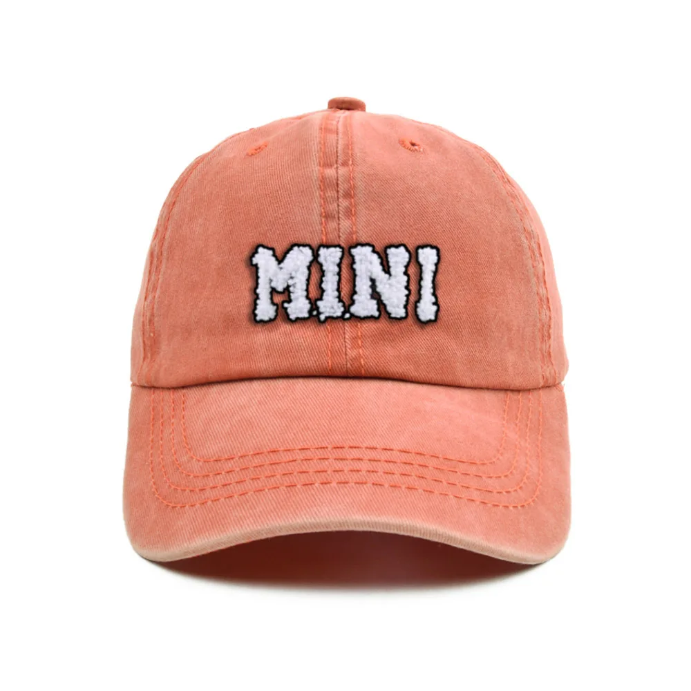 Embroidered Letter Baseball Cap Female Couple Student Cap Male Japanese Spring Summer Sun Hat Tongue Caps