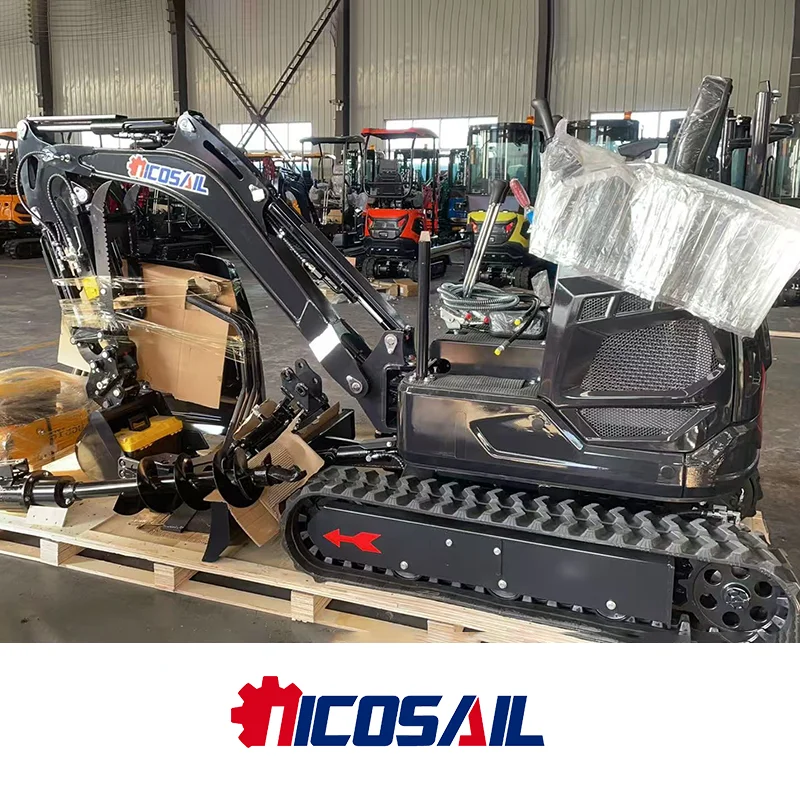 

Factory Direct Sales 1.8 Tons Mini Crawler Excavator Free Accessories Household Mini Excavator