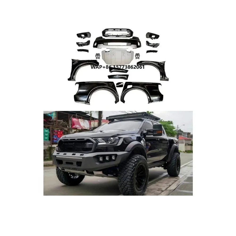 

Auto Body Kits Facelift Bodykit Body Systems for 2012 -2021 T7 T8 Ranger Upgrade Raptor Lite Kit